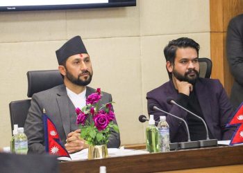 प्रधानमन्त्री शाह र रवि लामिछानेबीच भेटवार्ता, रसुवा बाढीको उद्धार र राहतबारे छलफल