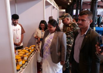 महिला उद्यमीका कृषि तथा वनजन्य उत्पादनको प्रदर्शनी