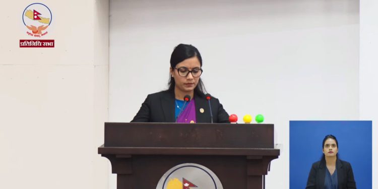 प्रतिनिधि सभामा ‘केही नेपाल ऐनको व्यवस्था जगाउने विधेयक’ प्रश्तुत