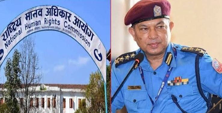एसएसपी सन्तोष खड्का मानव अधिकार आयोगमा, पूर्वप्रधानन्यायाधीश जबराको पक्राउबारे जवाफ माग