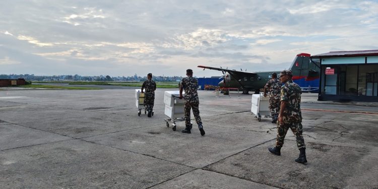 रसुवामा हैजाविरुद्ध २१ हजार डोज खोप पठाइयो