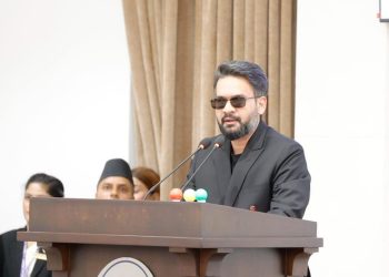 जलवायु परिवर्तनका कारण भोग्नुपरेको विपद्बारे अन्तर्राष्ट्रिय समुदायमा बलियो गरी आवाज उठाउनुपर्छः प्रधानमन्त्री साह