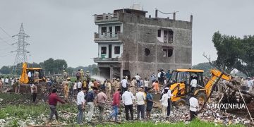 भारतको उत्तर प्रदेशस्थित पटाका कारखानामा भीषण विष्फोटः ११ जनाको मृत्यु, १८ भन्दा बढी घाइते