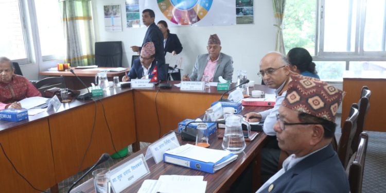 विकास, आर्थिक मामिला तथा सुशासन समितिको बैठक (तस्बिरहरु)