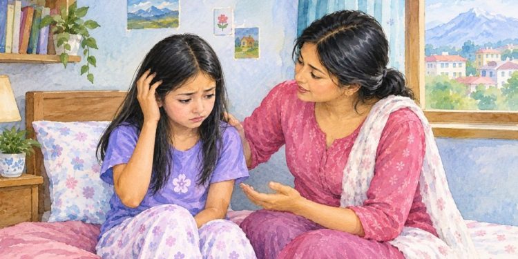 बच्चाले आफ्नो रूपरङ वा शरीरलाई लिएर चिन्ता गर्छ? अभिभावकले अपनाउनुपर्ने ५ उपाय