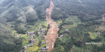 पूर्वी चीनको जियान्ग्सी प्रान्तमा पहिरोका कारण चार जनाको मृत्यु, उद्धार र राहत कार्य तिब्र