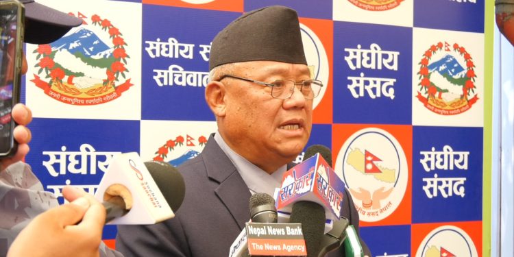 विपद् व्यवस्थापनको लागि संसदीय उच्चस्तरीय समिति गठन गर्न सभामुखलाई काँग्रेसको ध्यानाकर्षण