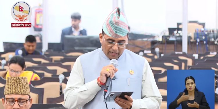 रास्वपा सांसदको प्रश्नः ‘कानून ठूलो कि नागरिकको ज्यान ?’