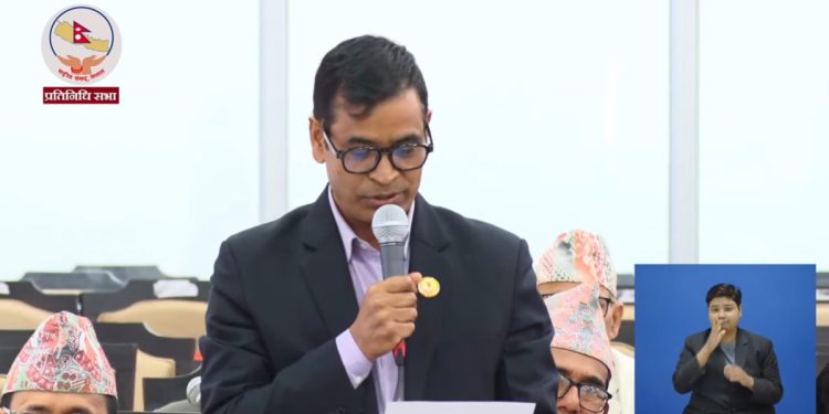 कर्णालीका सडक अवरुद्धबारे संसद्मा शाहीको आक्रोशः ‘सरकार सही बाटोमा हिँडोस्’
