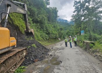 पृथ्वीराजमार्गको कृष्णभीर खण्डमा नयाँ ट्रयाक निर्माण शुरु