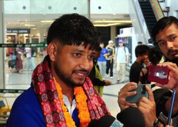 ‘देश दुःखिरहेका बेला क्रिकेटमार्फत भएपनि खुशी दिन पाउँदा गर्व लागेको छ’– सन्दीप