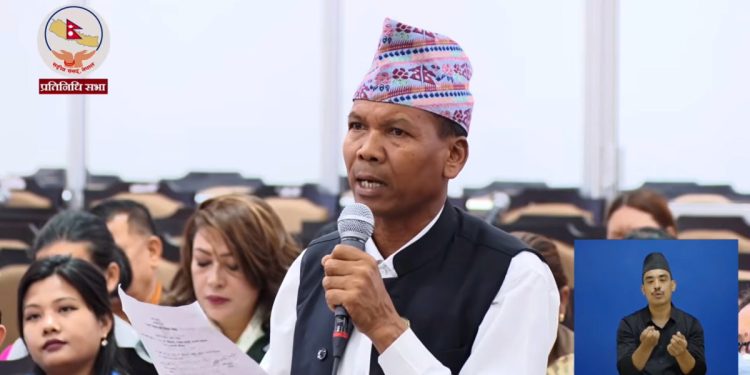 सुकुम्बासी नागरिकलाई लालपुर्जा वितरण गर्ने कार्य तिब्र बनाइयोस्ः रास्वपा सांसद चौधरी