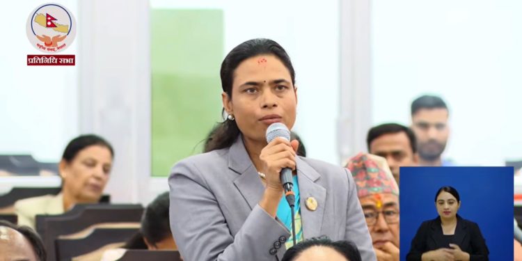 सामाजिक सञ्जालमा ‘घण्टी’को फोटो राखेकाहरुबाटै बलात्कार र ज्यान मार्ने धम्की आइरहेको छ, सरकारले तत्काल कारबाही गरोस्ः एमाले सांसद बराल
