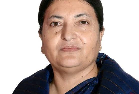 विद्यादेवी भण्डारीले शपथ लिएपछि एमाले स्थायी कमिटी बैठक बस्ने