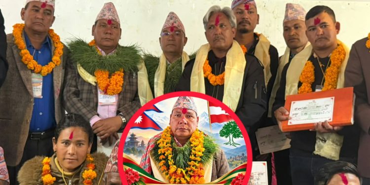 कांग्रेस मुगु सभापतिमा तिलकबहादुर मल्ल