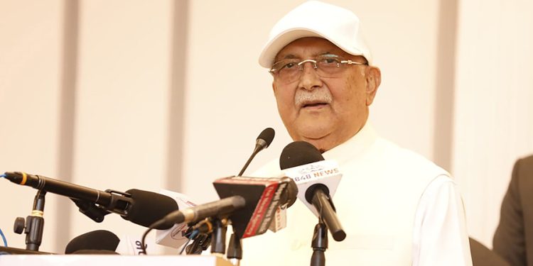 विपद् व्यवस्थापनमा सरकार कमजोर बनेको ओलीको आरोप