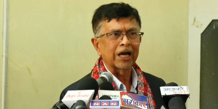 राजेन्द्र पाडेको आपत्ति– पुराना दलका सबै नेताहरु भ्रष्टाचारी थिए भन्ने भाष्य निर्माण गर्न खोजिँदैछ