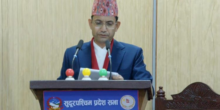 लामो विवादपछि सुदूरपश्चिम प्रदेशसभामा बजेट प्रस्तुत