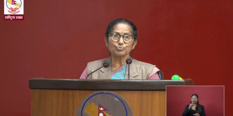 सरकारले राष्ट्रिय सभाको अस्तित्व र मर्यादालाई उपेक्षा गर्योः कमला पन्त